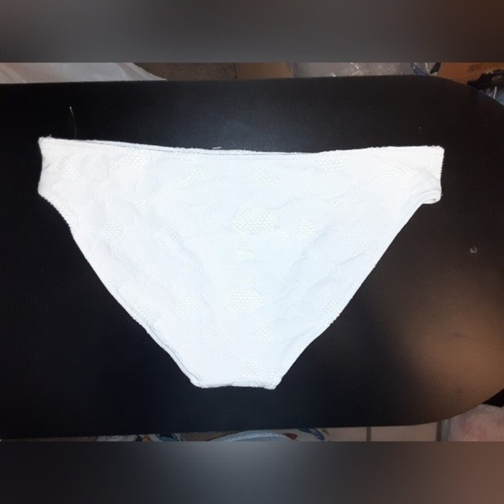 Aerie XL White Floral Bikini